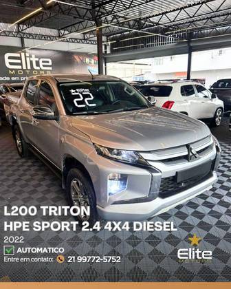 MITSUBISHI L200 TRITON 2.4 16V TURBO DIESEL SPORT HPE CD 4P 4X4 AUTOMÁTICO